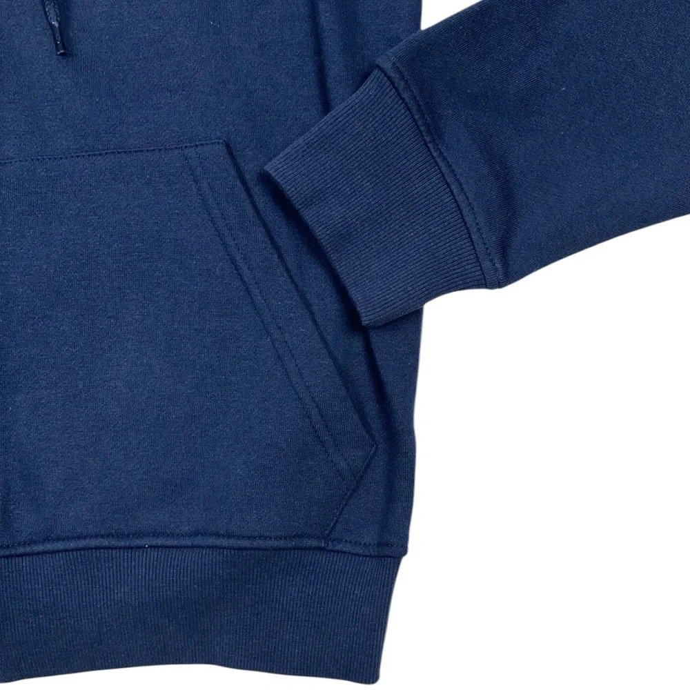 True Religion Zip Hoodie City Buddha Blue Sweatshirt NWT